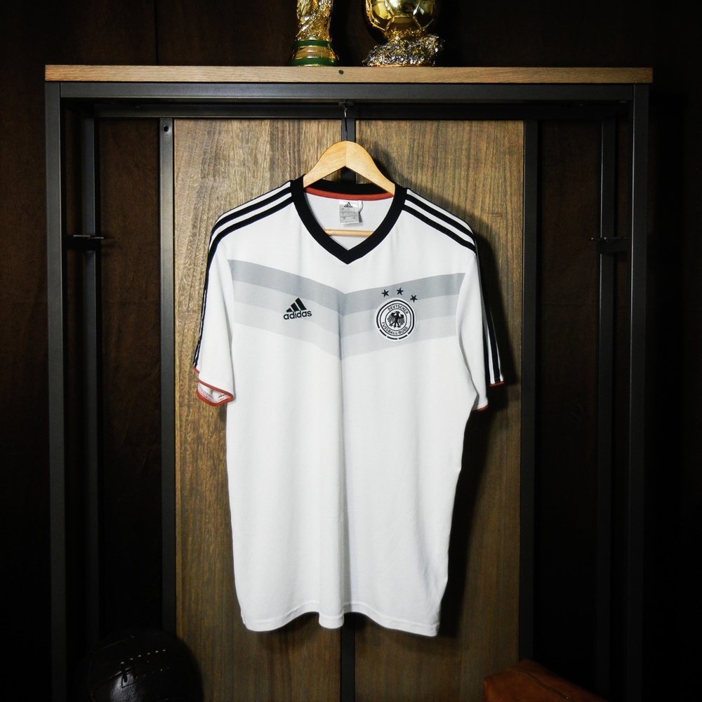 Germany 2014/15 White Training Top – Size L – Adidas Shirt – (MPN: G75077)